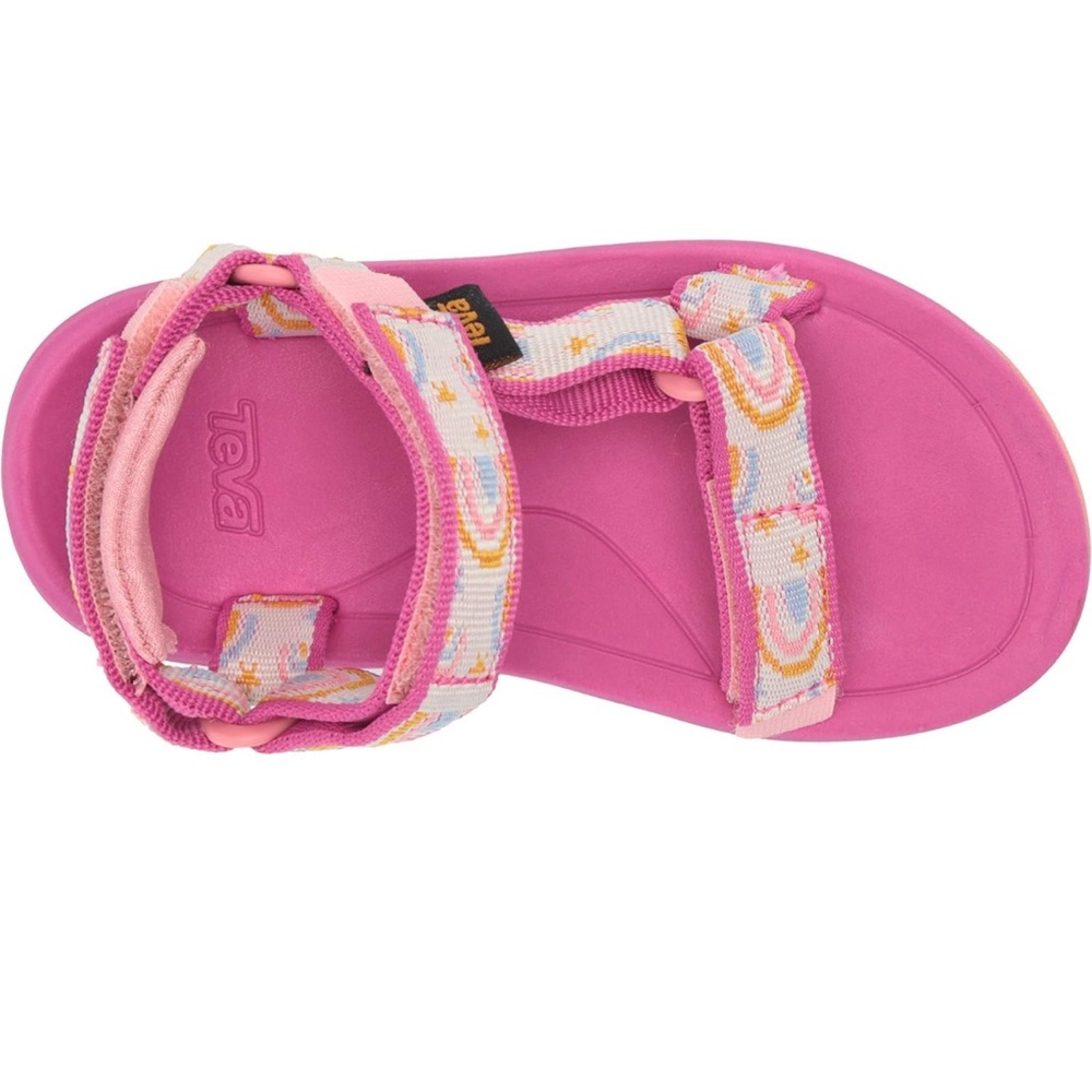 Teva Kids Pink Rainbow Strap Sandals